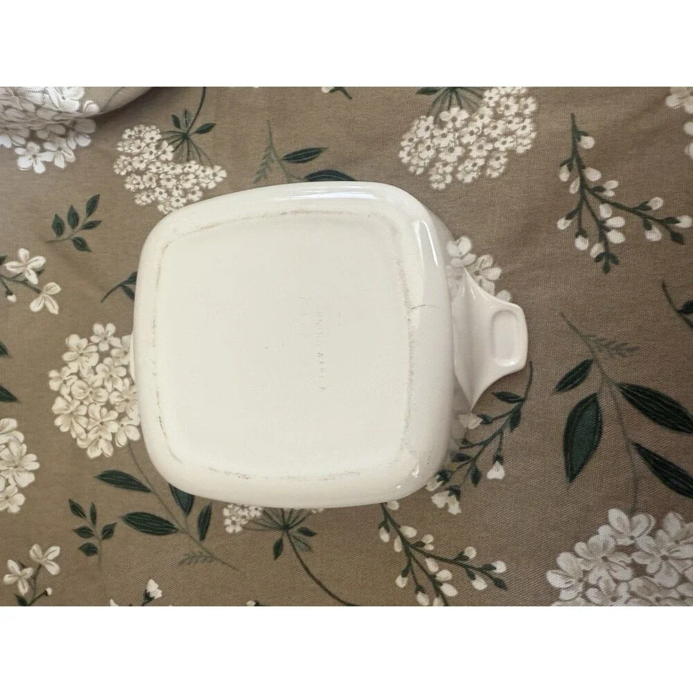 Vintage Corning Ware 700 ML. Le Persil Spice of Life-P43B Casserole Plastic Lid